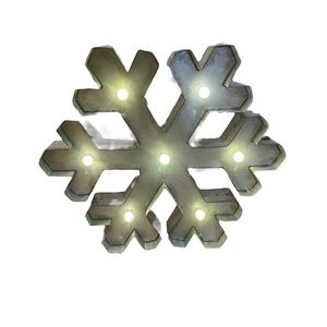 Metal Light-up Snowfkake